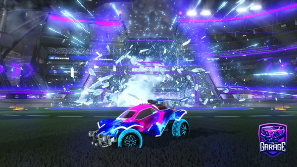 A Rocket League car design from Nitefury