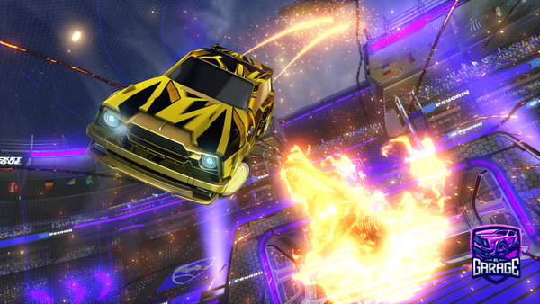 A Rocket League car design from ii_F7_