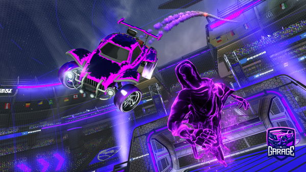 A Rocket League car design from SideXues