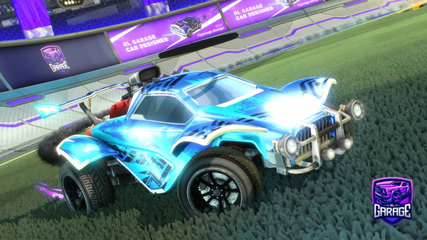 A Rocket League car design from AshyNaruto