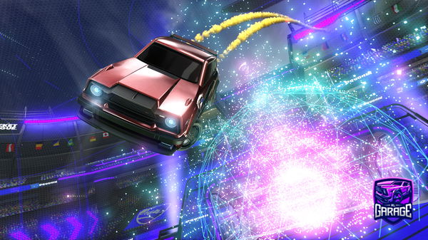 A Rocket League car design from XxspazxX9507