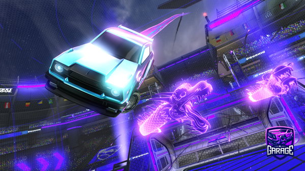 A Rocket League car design from Salad1