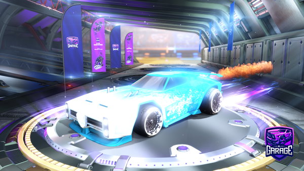 A Rocket League car design from zombieforce51