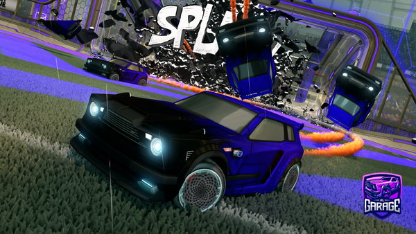 A Rocket League car design from waterGlaciator10