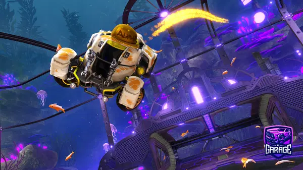 A Rocket League car design from Zondark