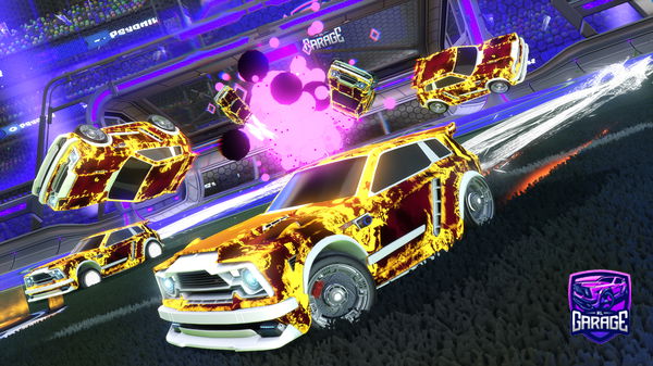 A Rocket League car design from Gallaway_one