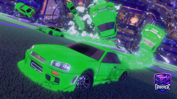 A Rocket League car design from G3M_rl