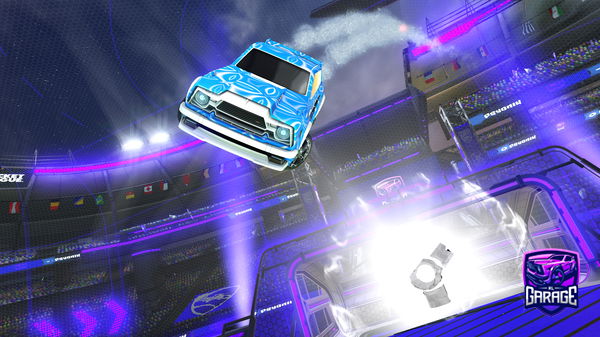 A Rocket League car design from TPRIZZLERS