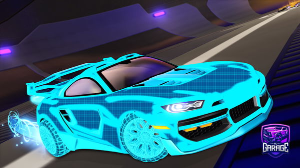 A Rocket League car design from irosario78