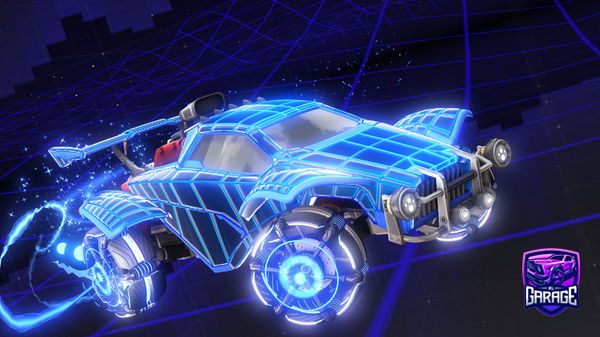 A Rocket League car design from Polar-Ray