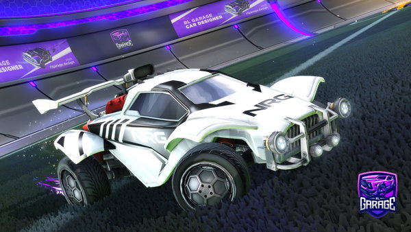 A Rocket League car design from trolex22