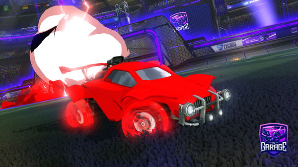 A Rocket League car design from akealey03