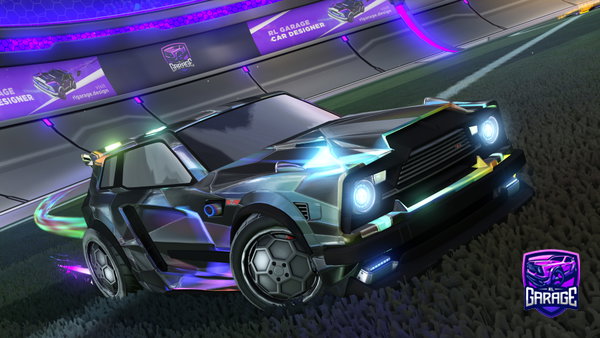 A Rocket League car design from TATOzilla