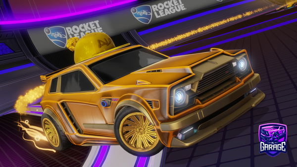 A Rocket League car design from BudBus