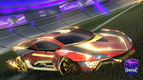 A Rocket League car design from Obey_Andrew80