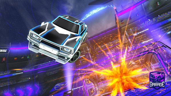 A Rocket League car design from mr6k212