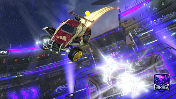 A Rocket League car design from ribii