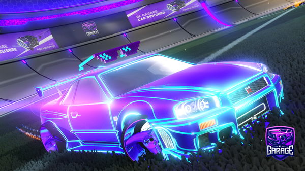 A Rocket League car design from BrucZ