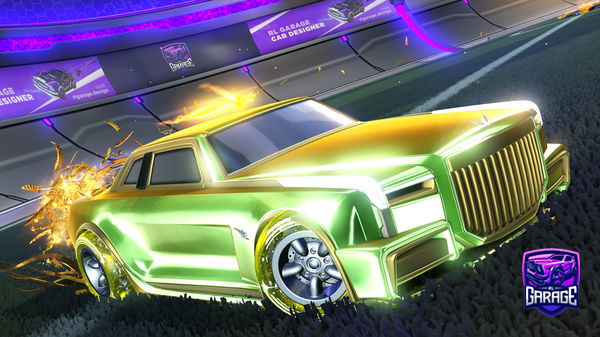 A Rocket League car design from Krak3n_Xray