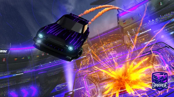 A Rocket League car design from Slashers_07