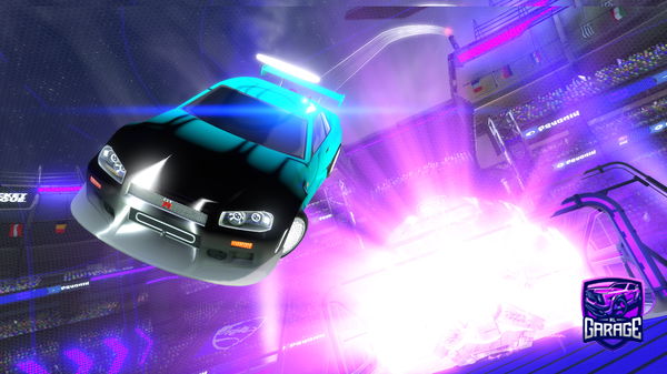 A Rocket League car design from zurig-recu