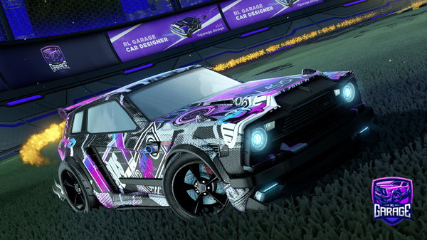 A Rocket League car design from A_I_R