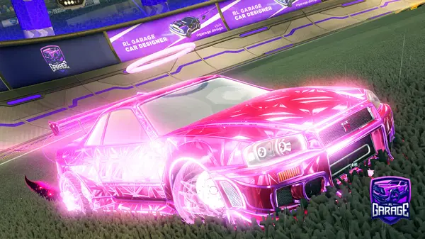 A Rocket League car design from thekingriku