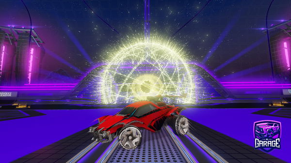 A Rocket League car design from Mrcarr2007