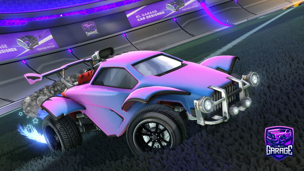 A Rocket League car design from BricksAmoungme