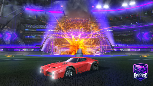 A Rocket League car design from Skully3712