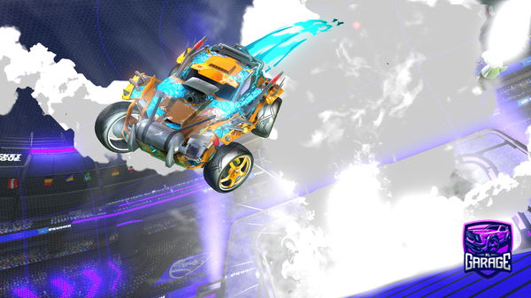 A Rocket League car design from spuhLAT