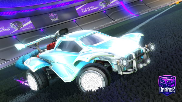 A Rocket League car design from Pl4yer1