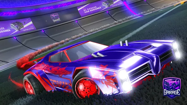 A Rocket League car design from NoodlezOG