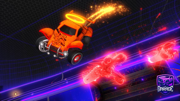 A Rocket League car design from Macias_GK