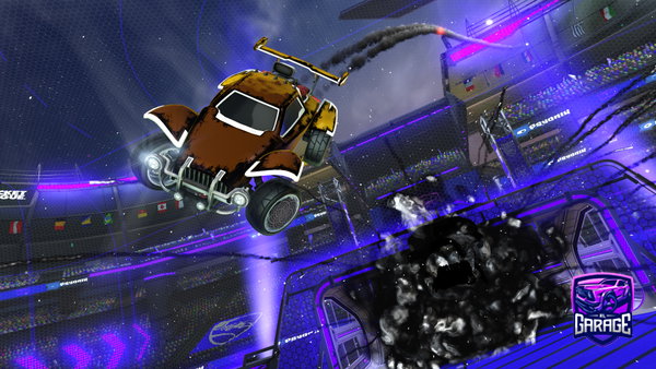 A Rocket League car design from FL_Pokemon