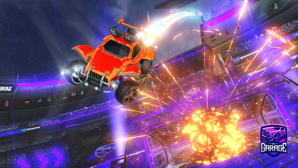 A Rocket League car design from Ente_2555