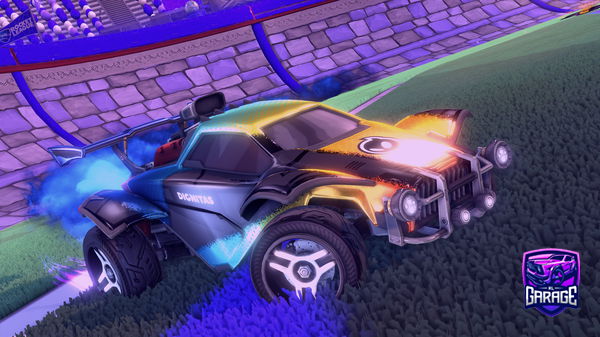 A Rocket League car design from Grayorwhite