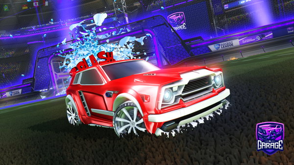 A Rocket League car design from ATY_Flynn
