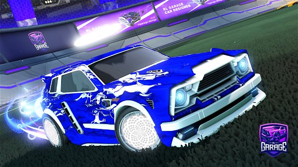 A Rocket League car design from Monster2b
