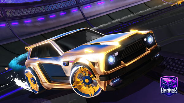 A Rocket League car design from HugoTheCrasher