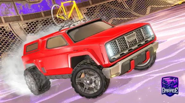 A Rocket League car design from dylantmyers