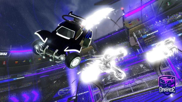 A Rocket League car design from SkyShadox