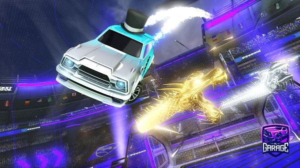 A Rocket League car design from DrabLime696934