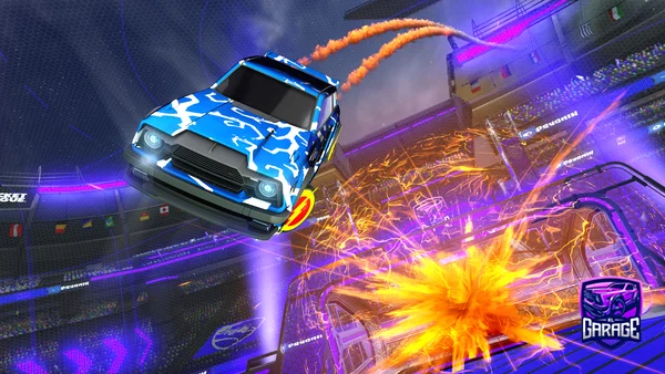 A Rocket League car design from Babyhulk177