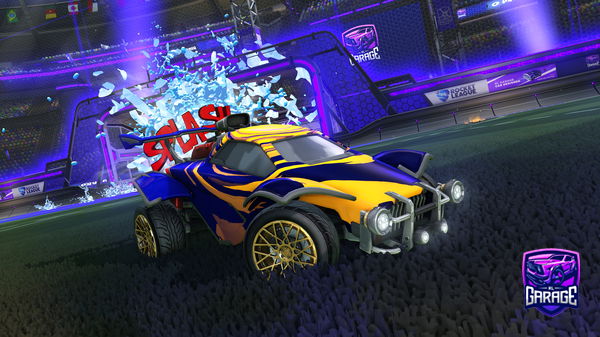 A Rocket League car design from IzarRL