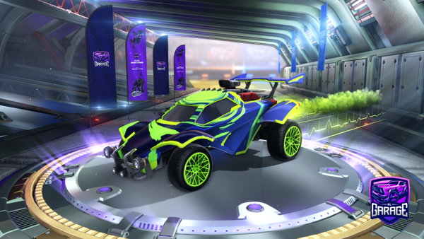 A Rocket League car design from Shortmite546