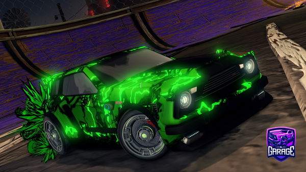 A Rocket League car design from sumsang