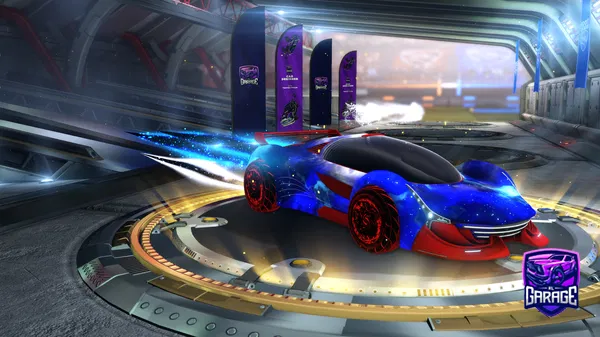 A Rocket League car design from Catroll111
