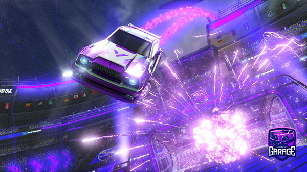 A Rocket League car design from Wjtek_