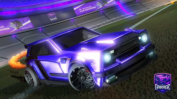 A Rocket League car design from N11TRO
